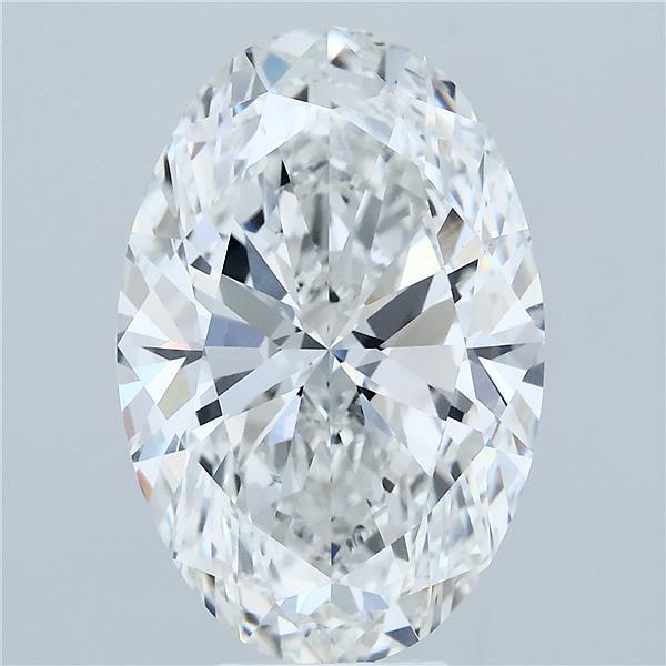 8.07 Carat Oval Shaped, Ideal Cut, F Color, VVS2 Clarity, IGI Certified Lab Grown Diamond