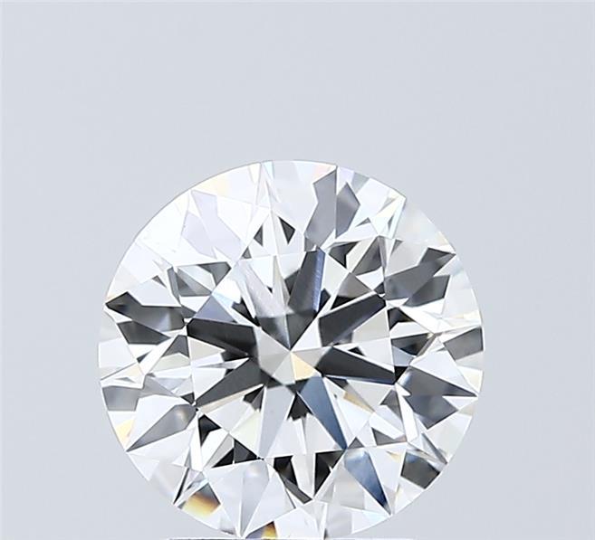 2.04 Carat Round Shaped, Ideal Cut, D Color, VVS2 Clarity, IGI Certified Lab Grown Diamond