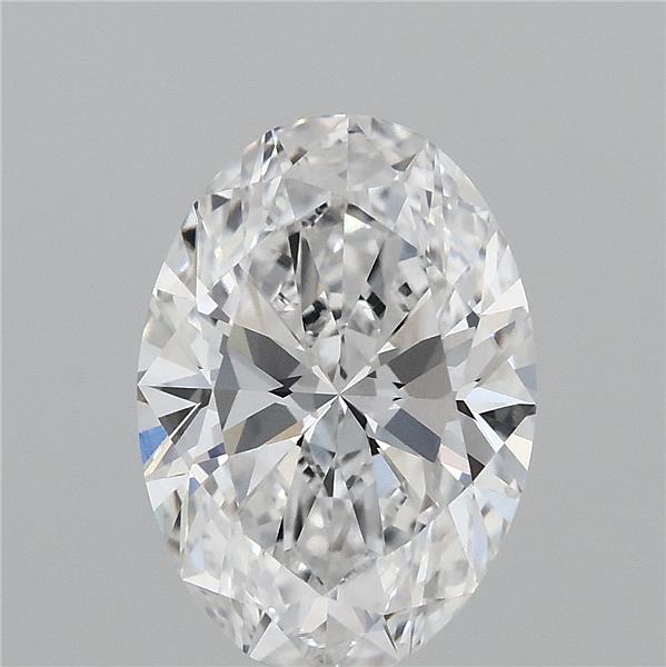 3.02 Carat Oval Shaped, Ideal Cut, D Color, VVS1 Clarity, IGI Certified Lab Grown Diamond
