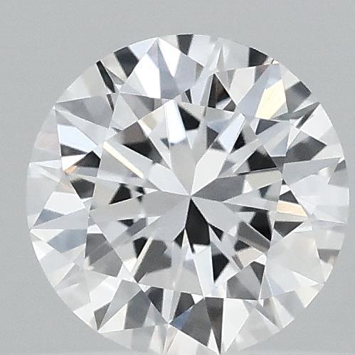 0.44 Carat Round Shaped, Very Good Cut, D Color, VVS2 Clarity, IGI Certified Lab Grown Diamond