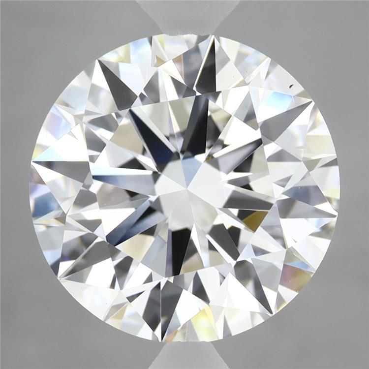 6.03 Carat Round Shaped, Ideal Cut, F Color, VS1 Clarity, IGI Certified Lab Grown Diamond
