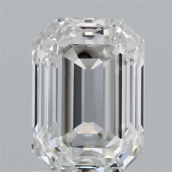 2.18 Carat Emerald Shaped, Ideal Cut, G Color, VS2 Clarity, IGI Certified Lab Grown Diamond