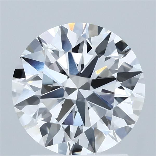 1.86 Carat Round Shaped, Ideal Cut, D Color, VVS1 Clarity, IGI Certified Lab Grown Diamond