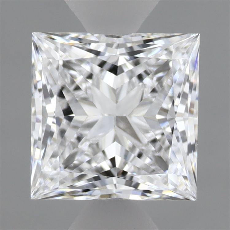 1.54 Carat Princess Shaped, Excellent Cut, D Color, VVS2 Clarity, IGI Certified Lab Grown Diamond
