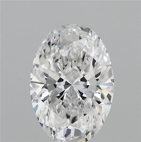 3.10 Carat Oval Shaped, Ideal Cut, D Color, VVS1 Clarity, IGI Certified Lab Grown Diamond