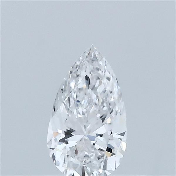 0.38 Carat Pear Shaped, Excellent Cut, D Color, VVS2 Clarity, IGI Certified Lab Grown Diamond