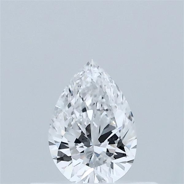 0.35 Carat Pear Shaped, Ideal Cut, D Color, VVS2 Clarity, IGI Certified Lab Grown Diamond