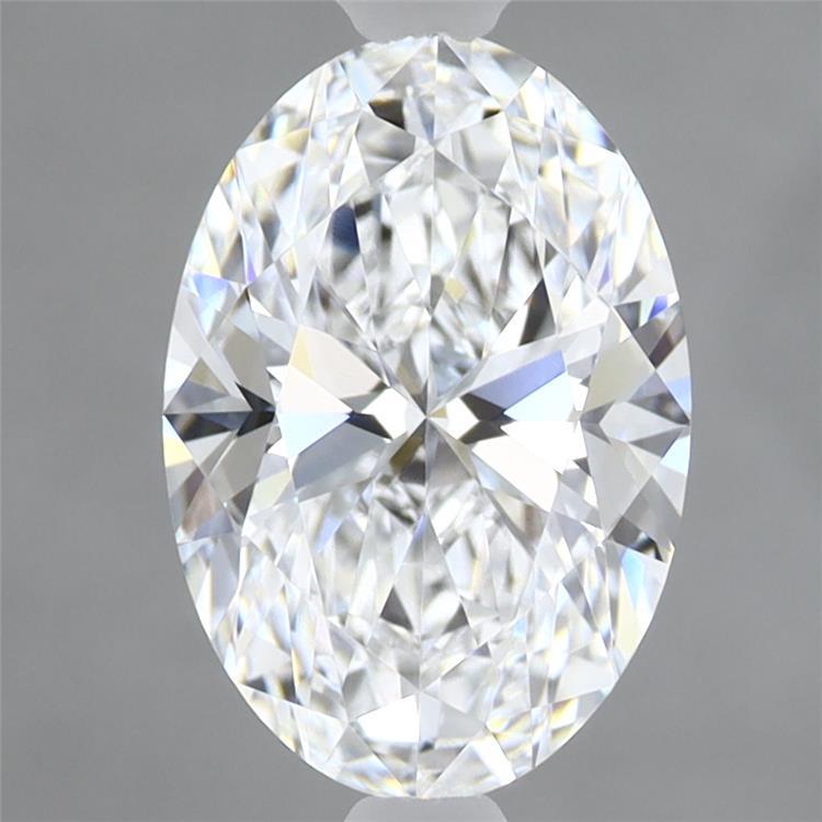 1.92 Carat Oval Shaped, Ideal Cut, D Color, VVS2 Clarity, IGI Certified Lab Grown Diamond