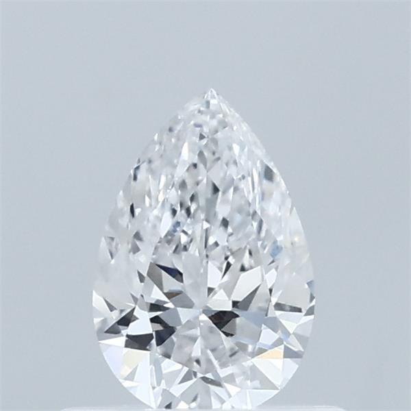 0.52 Carat Pear Shaped, Ideal Cut, D Color, VVS2 Clarity, IGI Certified Lab Grown Diamond