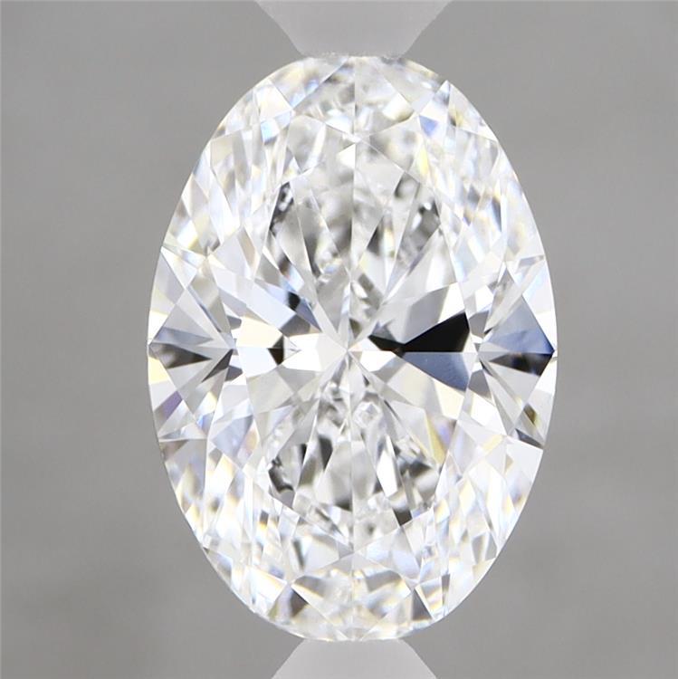 2.08 Carat Oval Shaped, Ideal Cut, D Color, VVS2 Clarity, IGI Certified Lab Grown Diamond