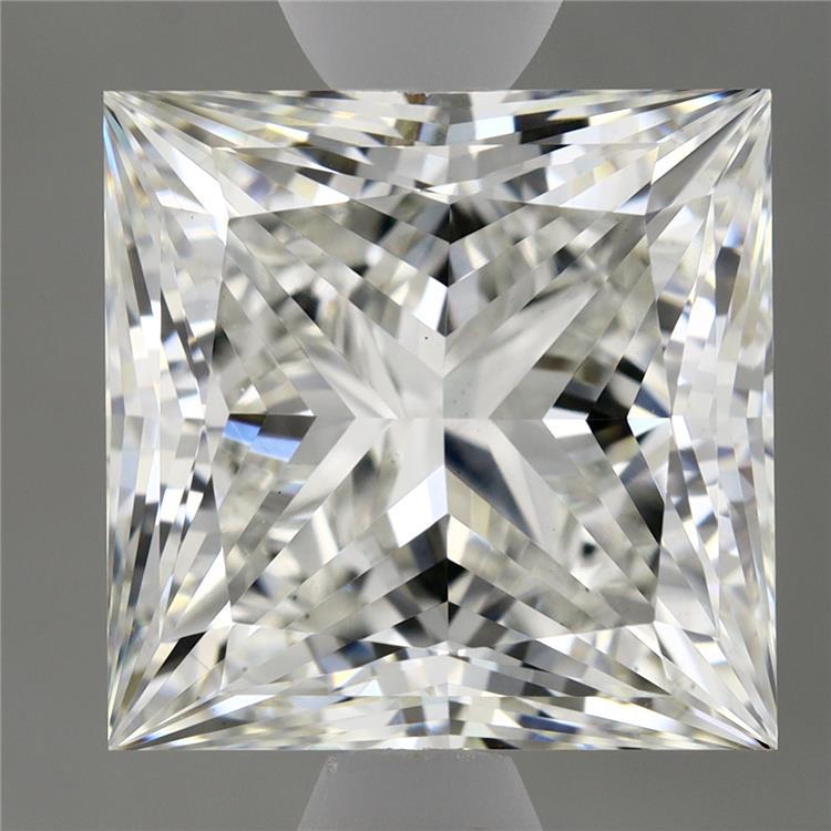 4.70 Carat Princess Shaped, Ideal Cut, F Color, VS1 Clarity, IGI Certified Lab Grown Diamond