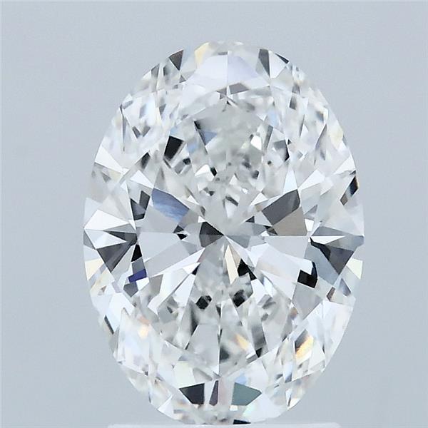 1.97 Carat Oval Shaped, Ideal Cut, E Color, VVS2 Clarity, IGI Certified Lab Grown Diamond