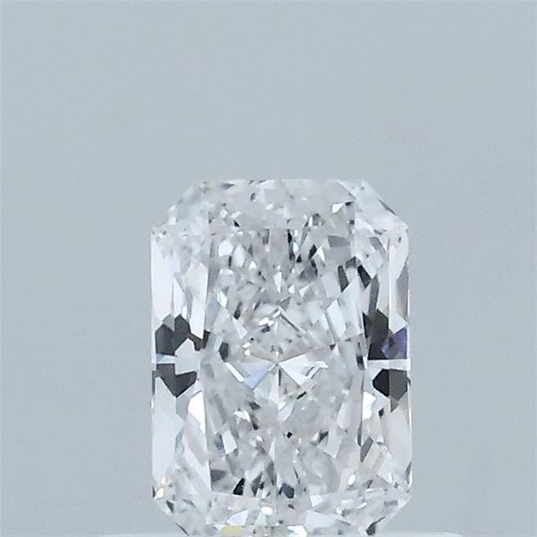 0.50 Carat Radiant Shaped, Ideal Cut, D Color, VS1 Clarity, IGI Certified Lab Grown Diamond