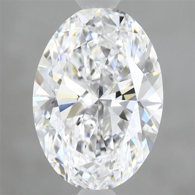 1.85 Carat Oval Shaped, Ideal Cut, D Color, VS1 Clarity, IGI Certified Lab Grown Diamond