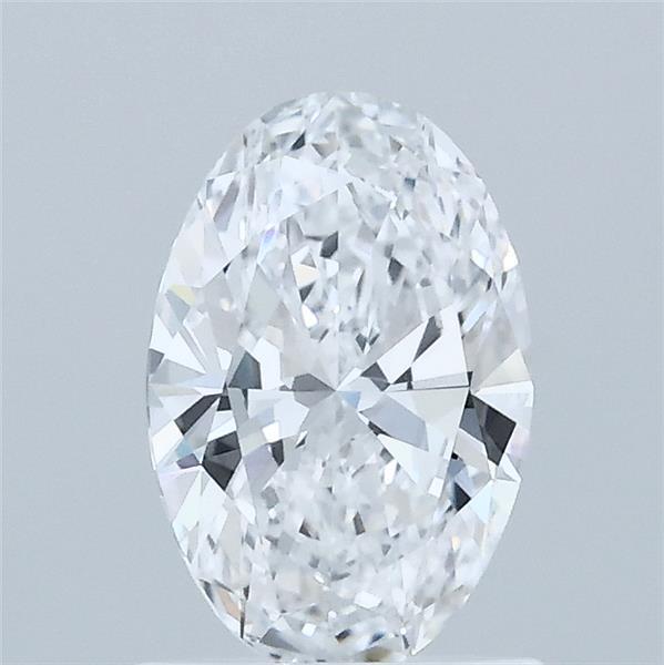 1.00 Carat Oval Shaped, Excellent Cut, D Color, VS1 Clarity, IGI Certified Lab Grown Diamond