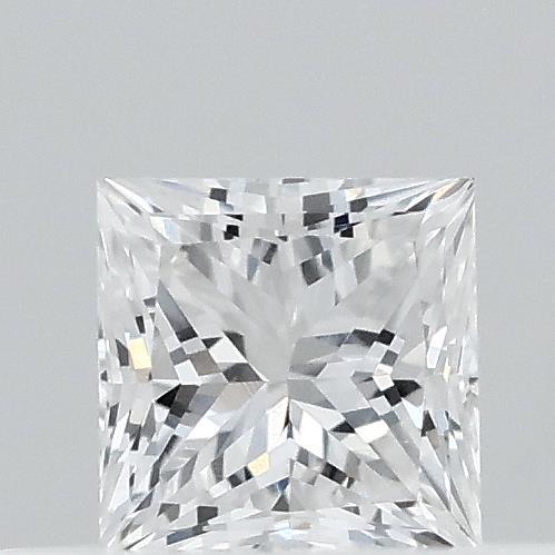 0.32 Carat Princess Shaped, Ideal Cut, D Color, VVS1 Clarity, IGI Certified Lab Grown Diamond