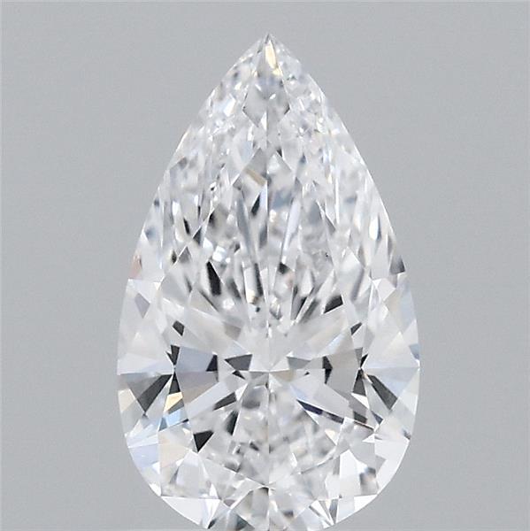 0.95 Carat Pear Shaped, Ideal Cut, D Color, VS1 Clarity, IGI Certified Lab Grown Diamond