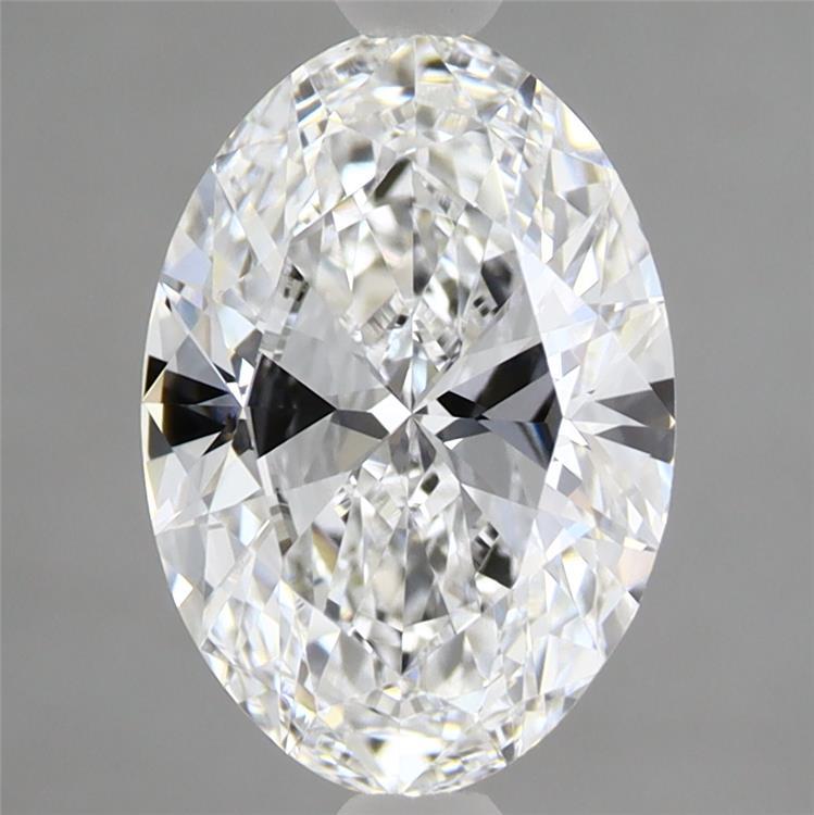 2.09 Carat Oval Shaped, Ideal Cut, D Color, VVS2 Clarity, IGI Certified Lab Grown Diamond