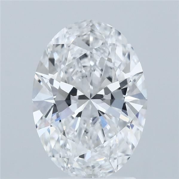 2.30 Carat Oval Shaped, Ideal Cut, D Color, VVS2 Clarity, IGI Certified Lab Grown Diamond