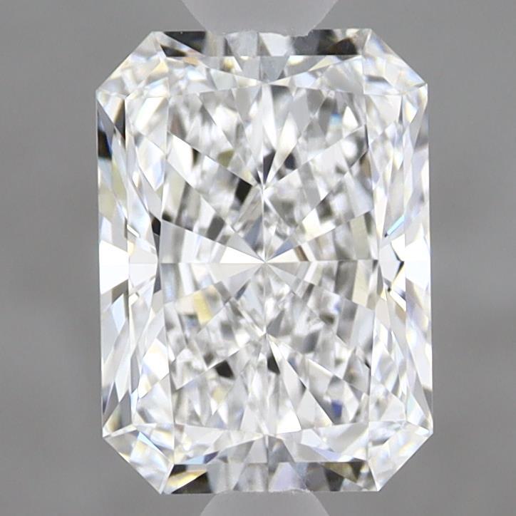 1.59 Carat Radiant Shaped, Ideal Cut, D Color, VVS2 Clarity, IGI Certified Lab Grown Diamond