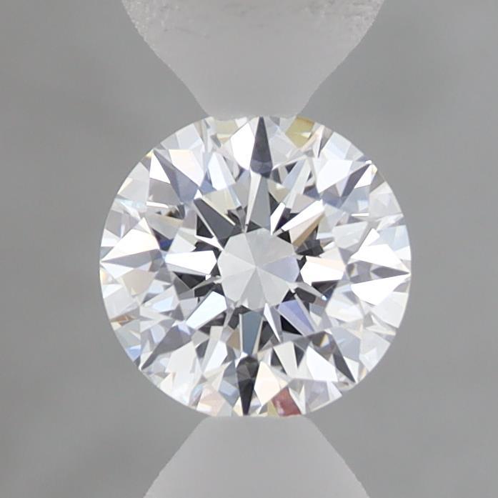 0.59 Carat Round Shaped, Excellent Cut, D Color, VVS2 Clarity, IGI Certified Lab Grown Diamond