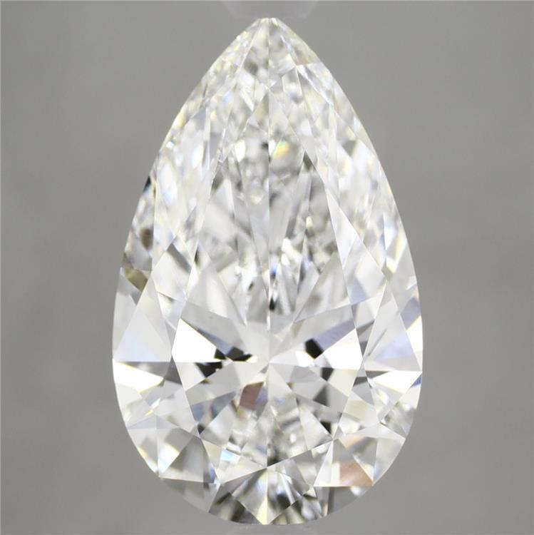 4.51 Carat Pear Shaped, Ideal Cut, E Color, VS1 Clarity, IGI Certified Lab Grown Diamond
