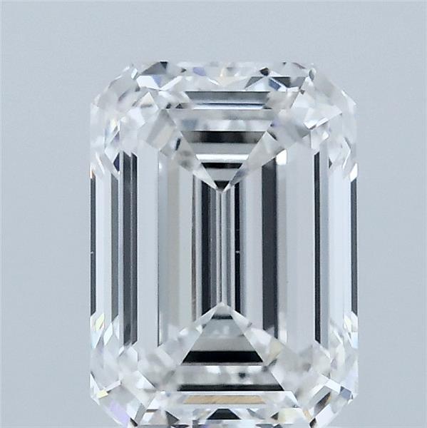 1.87 Carat Emerald Shaped, Ideal Cut, E Color, VVS2 Clarity, IGI Certified Lab Grown Diamond