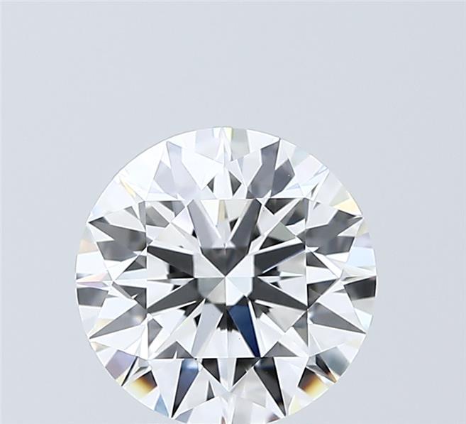 2.02 Carat Round Shaped, Ideal Cut, D Color, VVS2 Clarity, IGI Certified Lab Grown Diamond