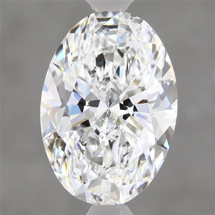 2.07 Carat Oval Shaped, Ideal Cut, D Color, VVS2 Clarity, IGI Certified Lab Grown Diamond