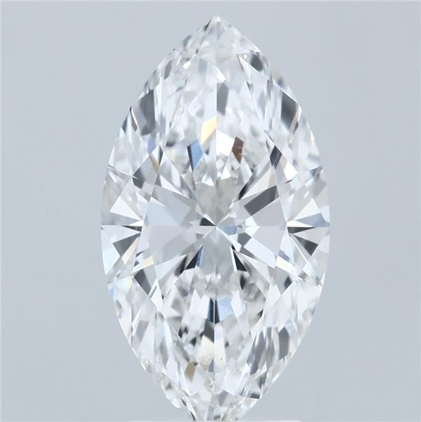 3.00 Carat Marquise Shaped, Ideal Cut, E Color, VS1 Clarity, IGI Certified Lab Grown Diamond