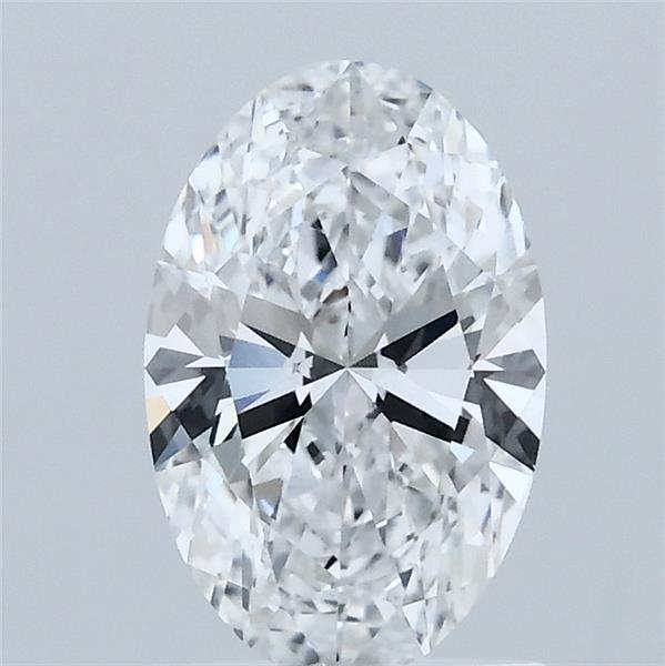 1.09 Carat Oval Shaped, Ideal Cut, D Color, VVS2 Clarity, IGI Certified Lab Grown Diamond