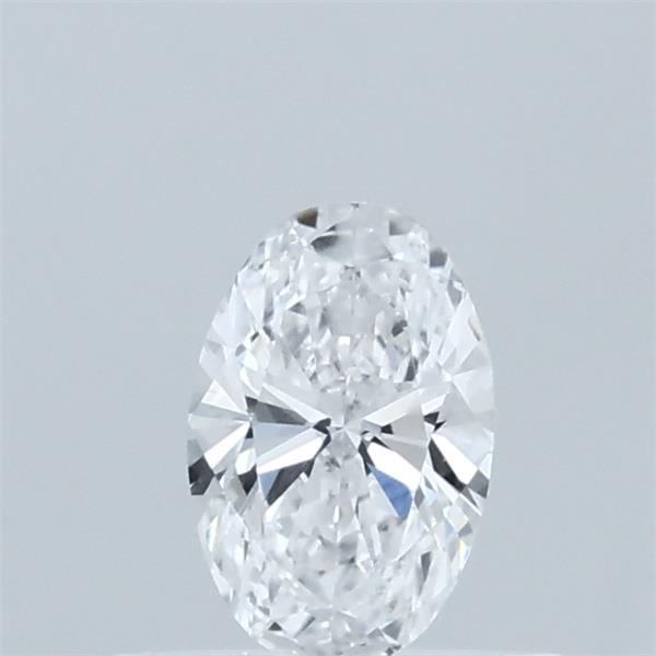 0.37 Carat Oval Shaped, Ideal Cut, D Color, VVS2 Clarity, IGI Certified Lab Grown Diamond