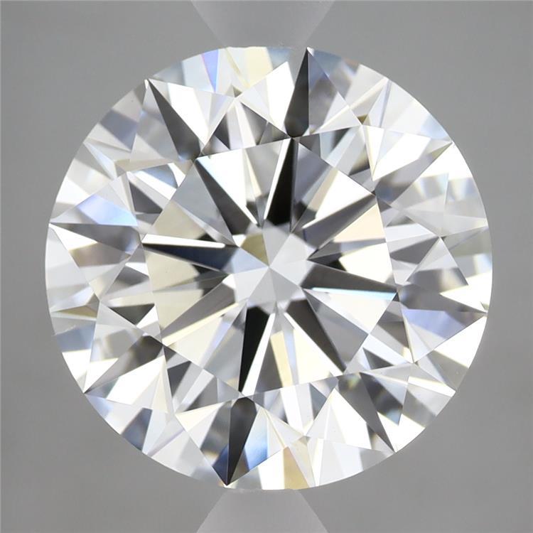 6.21 Carat Round Shaped, Ideal Cut, F Color, VVS2 Clarity, IGI Certified Lab Grown Diamond