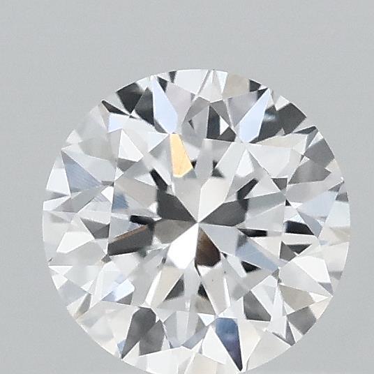0.45 Carat Round Shaped, Excellent Cut, D Color, VVS2 Clarity, IGI Certified Lab Grown Diamond