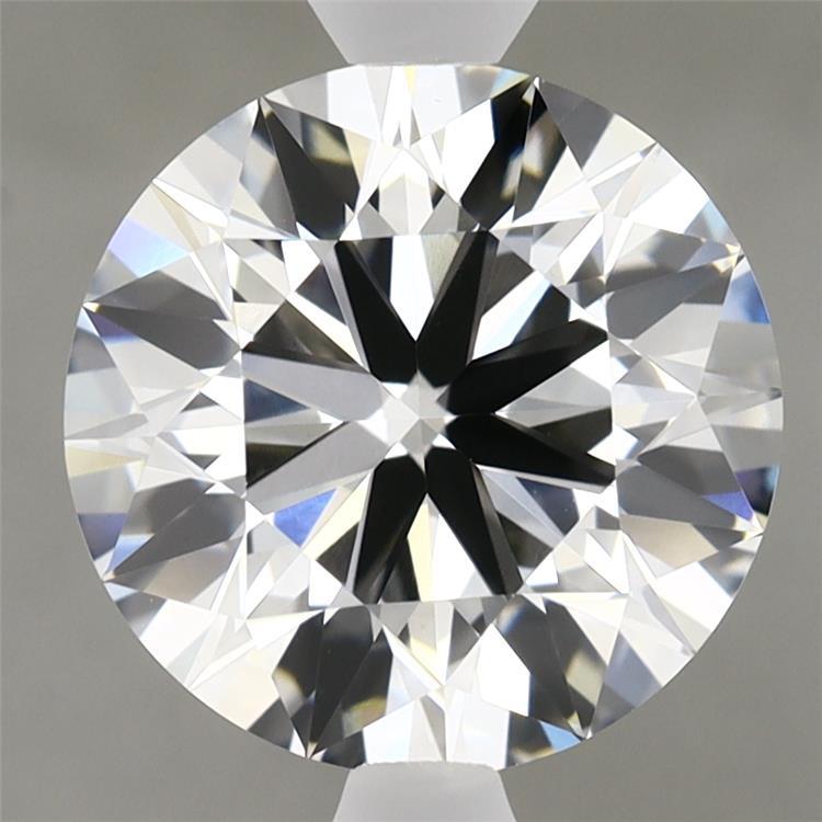 3.81 Carat Round Shaped, Ideal Cut, F Color, VVS2 Clarity, IGI Certified Lab Grown Diamond