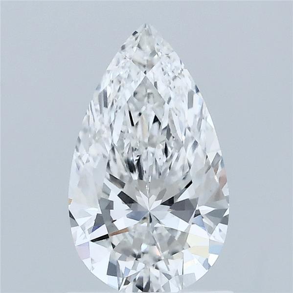 1.09 Carat Pear Shaped, Ideal Cut, E Color, VVS2 Clarity, IGI Certified Lab Grown Diamond