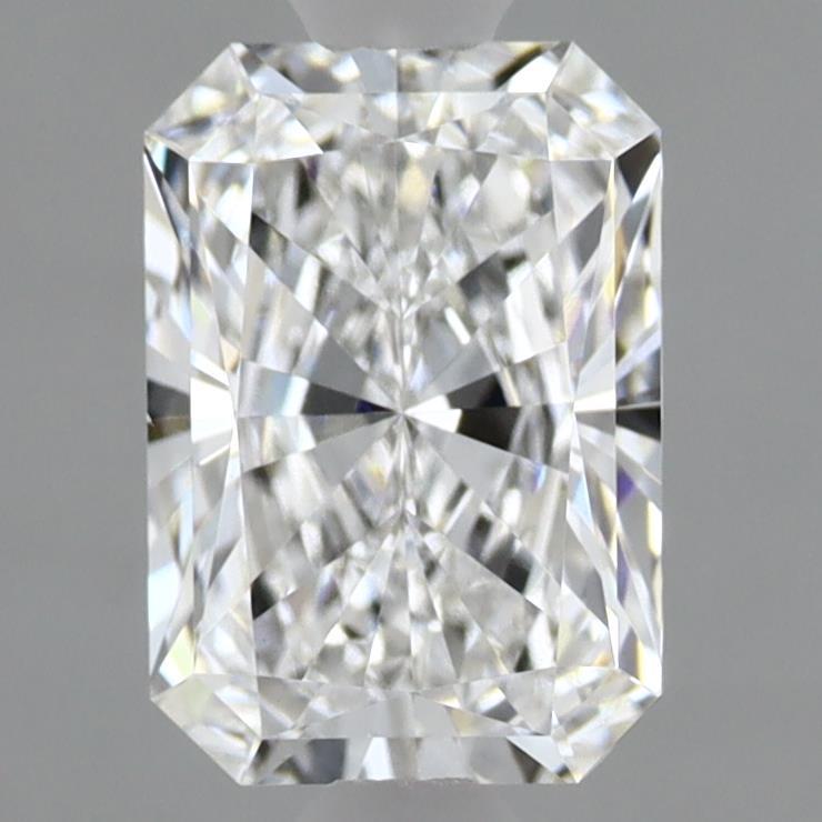 1.50 Carat Radiant Shaped, Ideal Cut, E Color, VVS2 Clarity, IGI Certified Lab Grown Diamond