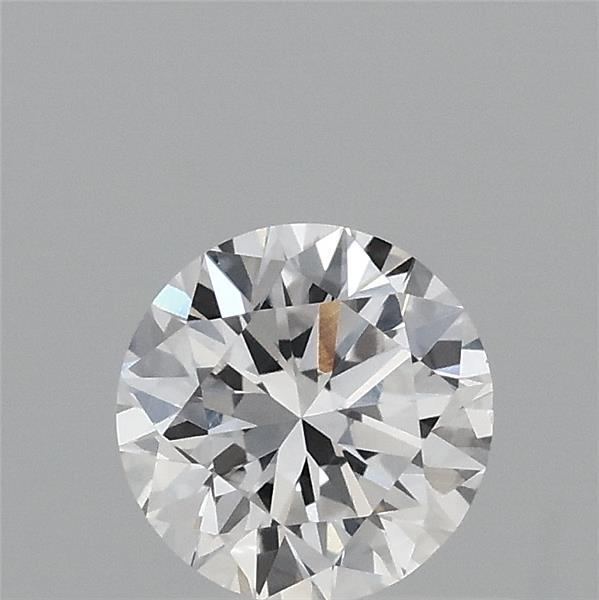 0.52 Carat Round Shaped, Excellent Cut, D Color, VVS2 Clarity, IGI Certified Lab Grown Diamond
