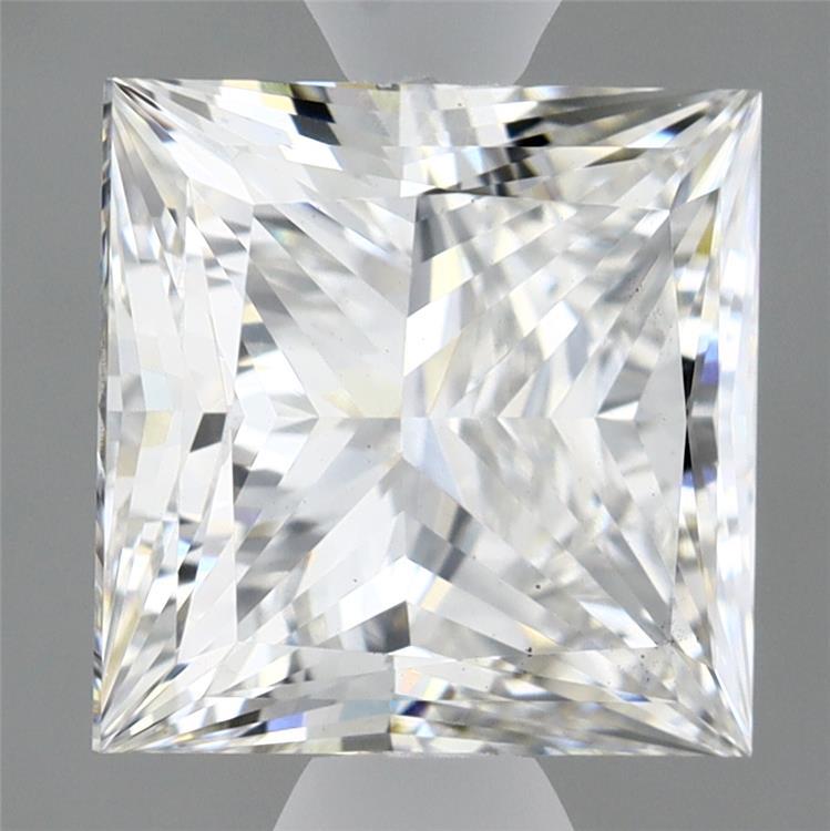 2.85 Carat Princess Shaped, Ideal Cut, G Color, VS2 Clarity, IGI Certified Lab Grown Diamond