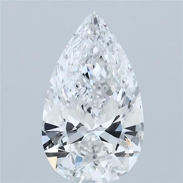 1.10 Carat Pear Shaped, Excellent Cut, D Color, VVS1 Clarity, IGI Certified Lab Grown Diamond