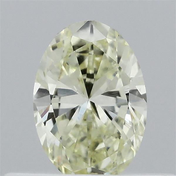 0.35 Carat Oval Shaped, Very Good Cut, FANCY YELLOW Color, VVS2 Clarity, IGI Certified Lab Grown Diamond