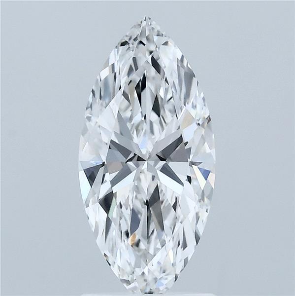 1.56 Carat Marquise Shaped, Ideal Cut, E Color, VVS1 Clarity, IGI Certified Lab Grown Diamond