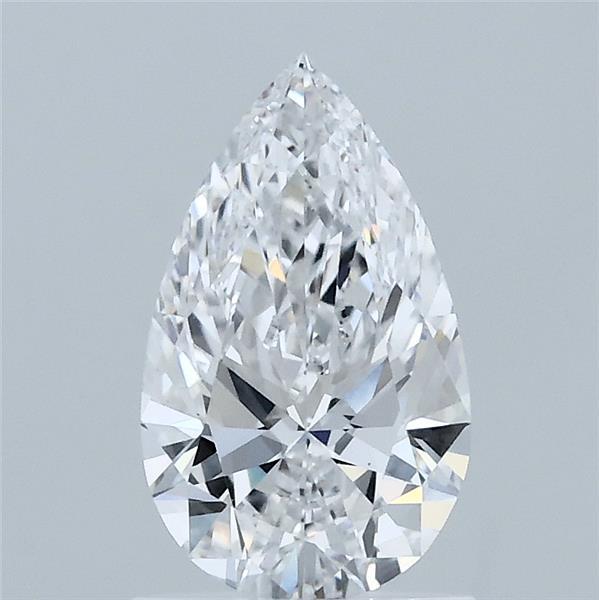 1.05 Carat Pear Shaped, Ideal Cut, D Color, VVS1 Clarity, IGI Certified Lab Grown Diamond