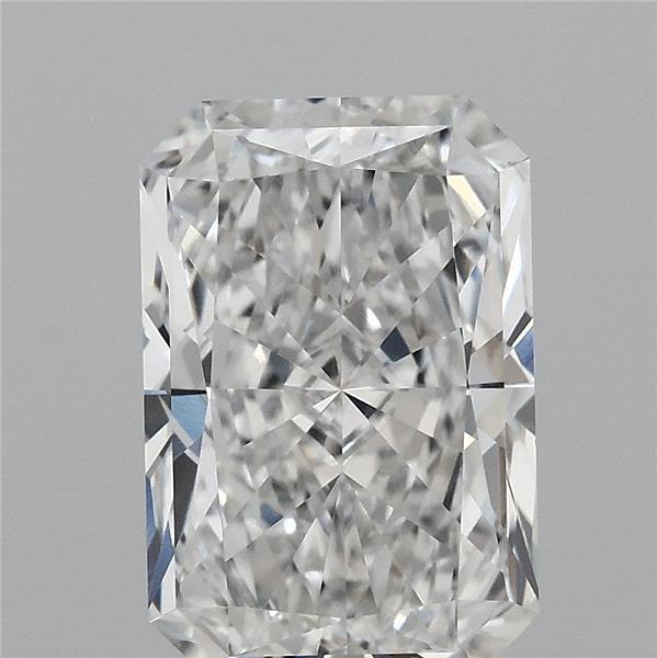 3.05 Carat Radiant Shaped, Ideal Cut, E Color, VVS1 Clarity, IGI Certified Lab Grown Diamond
