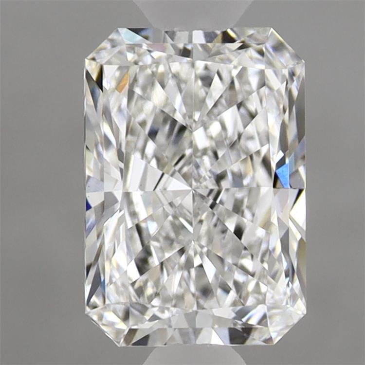 1.54 Carat Radiant Shaped, Ideal Cut, E Color, VS1 Clarity, IGI Certified Lab Grown Diamond