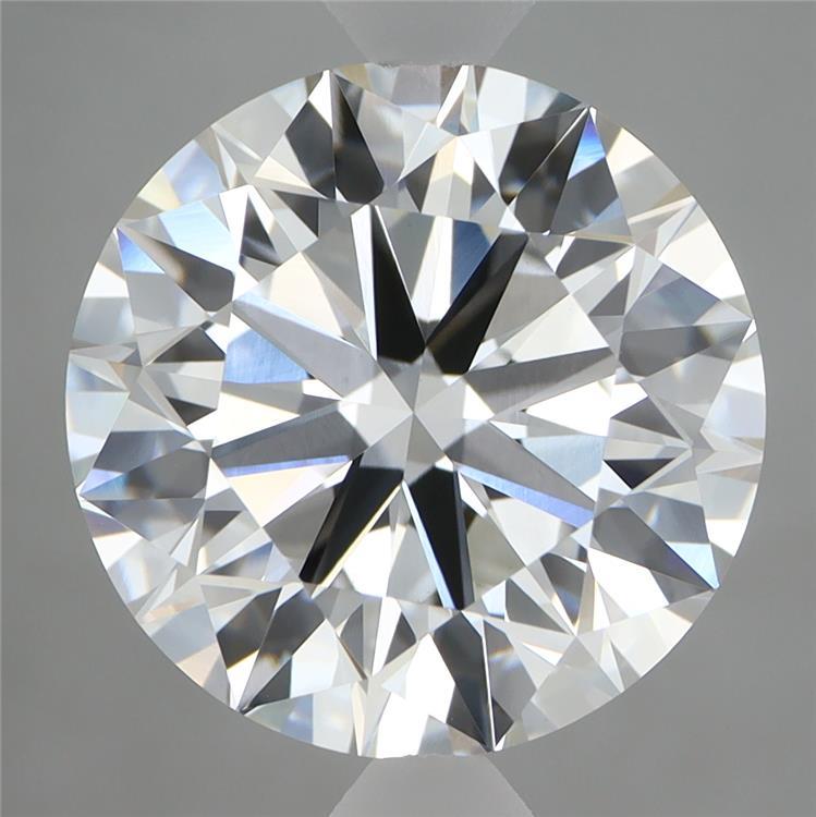 5.90 Carat Round Shaped, Excellent Cut, F Color, VVS2 Clarity, IGI Certified Lab Grown Diamond