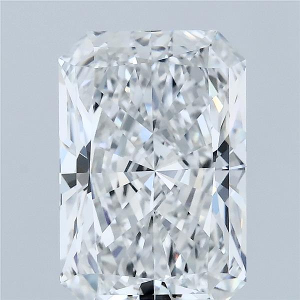 3.24 Carat Radiant Shaped, Ideal Cut, E Color, VVS2 Clarity, IGI Certified Lab Grown Diamond