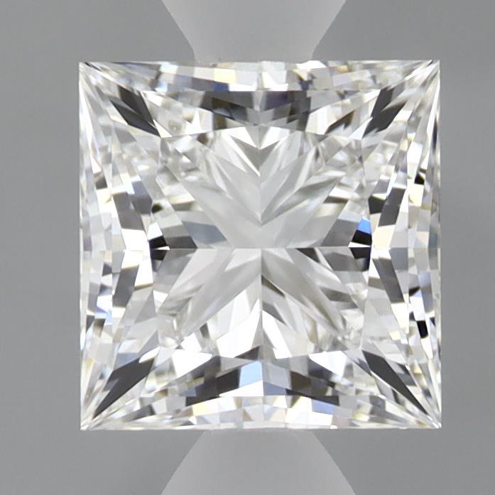 1.52 Carat Princess Shaped, Very Good Cut, E Color, VVS2 Clarity, IGI Certified Lab Grown Diamond