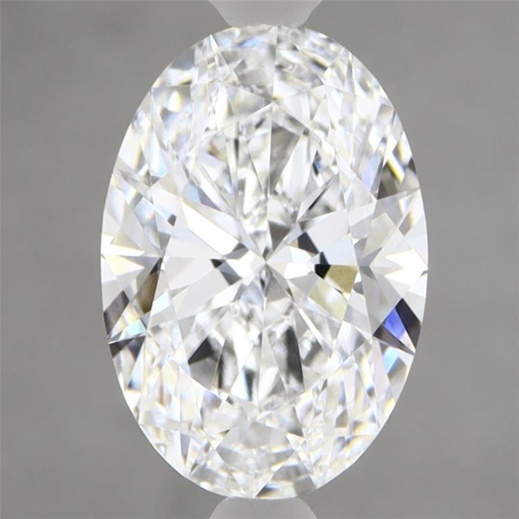 2.09 Carat Oval Shaped, Ideal Cut, D Color, VVS2 Clarity, IGI Certified Lab Grown Diamond