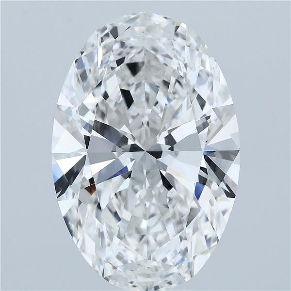 10.01 Carat Oval Shaped, Ideal Cut, E Color, VVS2 Clarity, IGI Certified Lab Grown Diamond